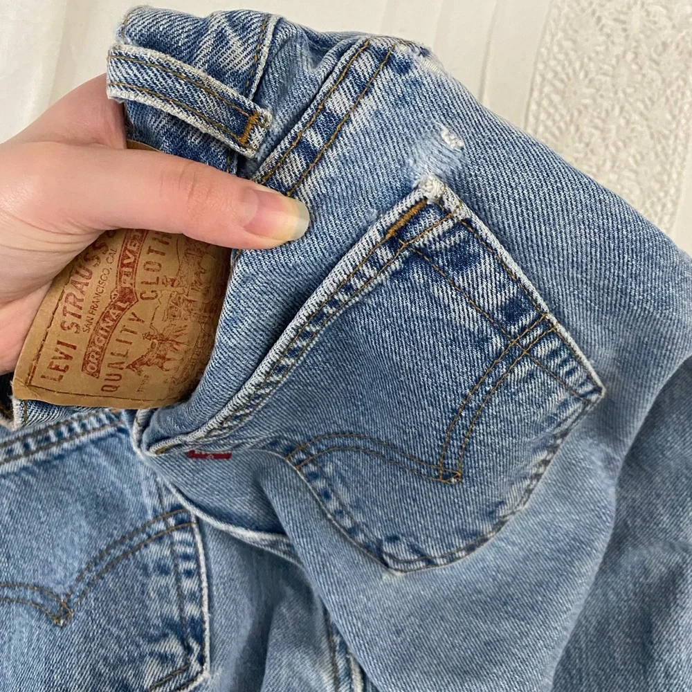 Levi's High Rise Women Jeans - Light Blue - Picture 16 of 16
